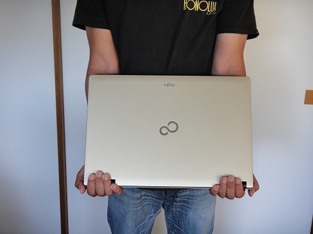 持ってみたところ