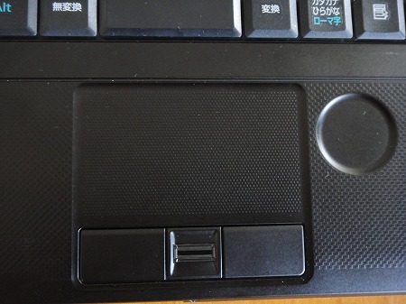富士通LIFEBOOK PH75/DN(PH74/CN)レビュータッチパッド